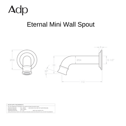 Eternal Mini Wall Spout