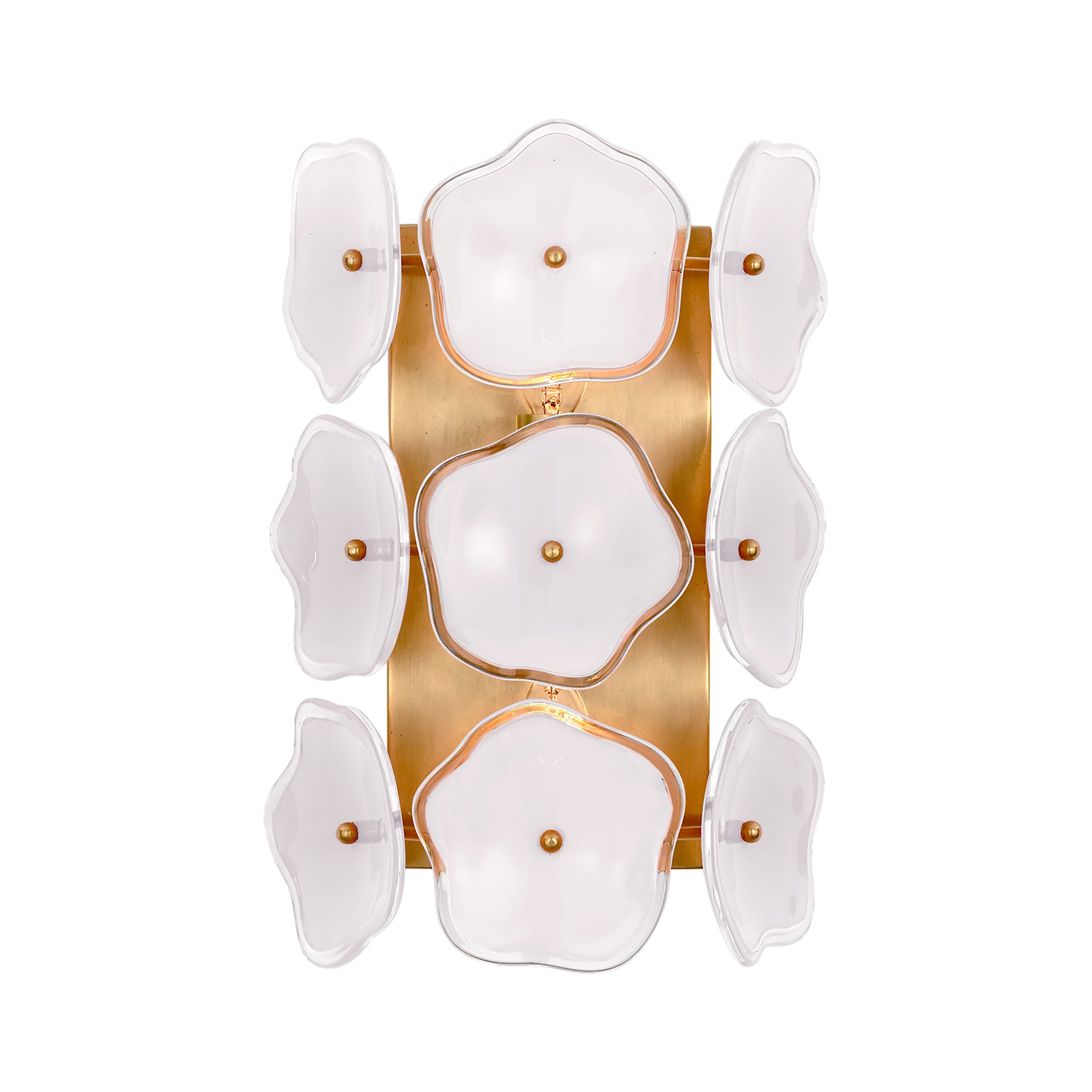 Kate Spade - Leighton Small Wall Sconce with Cream Tinted Glass