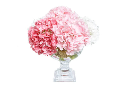 Provence Hydrangea Bouquet - Medium  - Mixed Pink