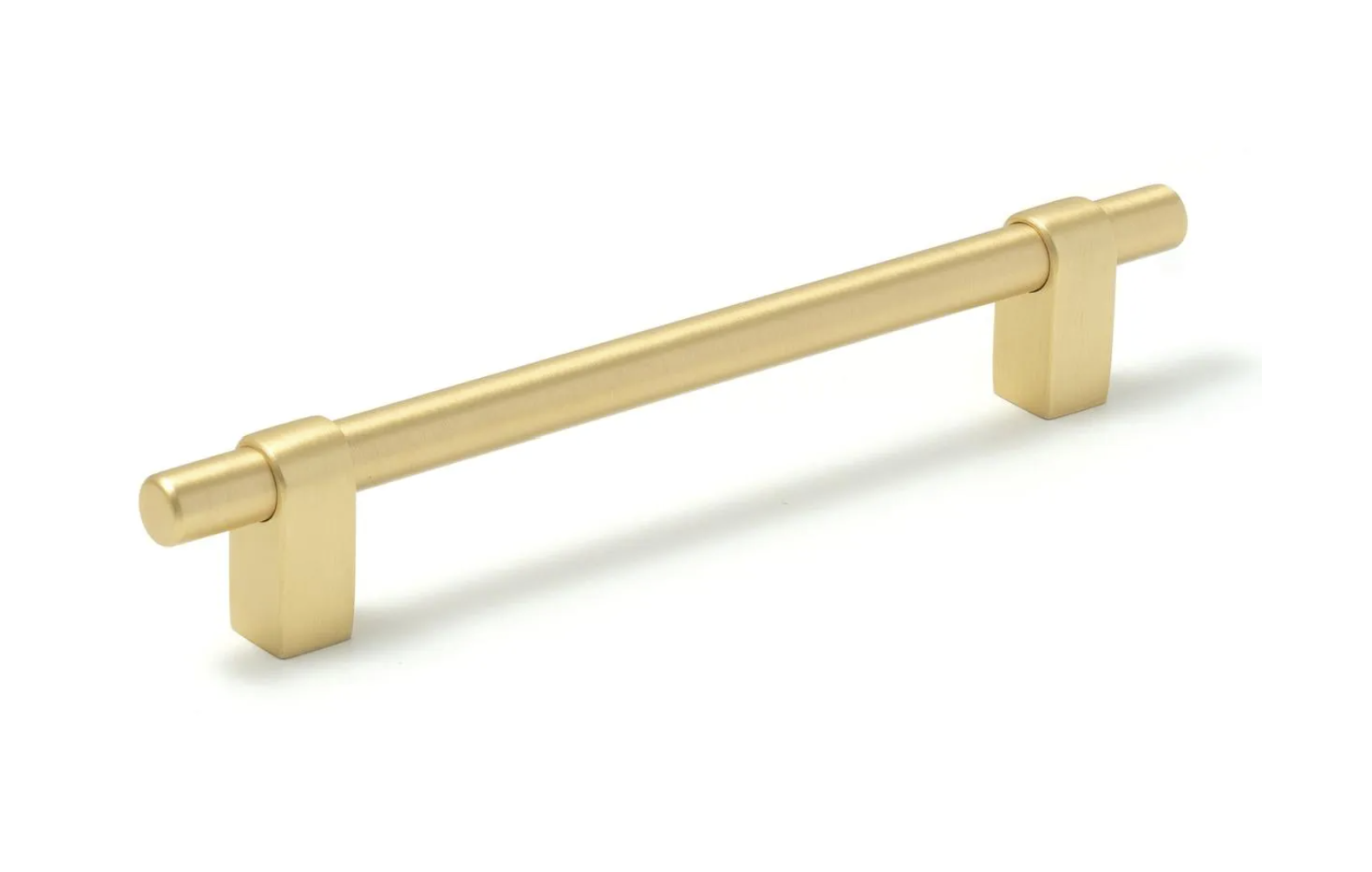 Maida Bar Handle 160mm - Brushed Satin Brass