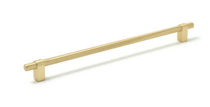 Maida Bar Handle 320mm - Brushed Satin Brass