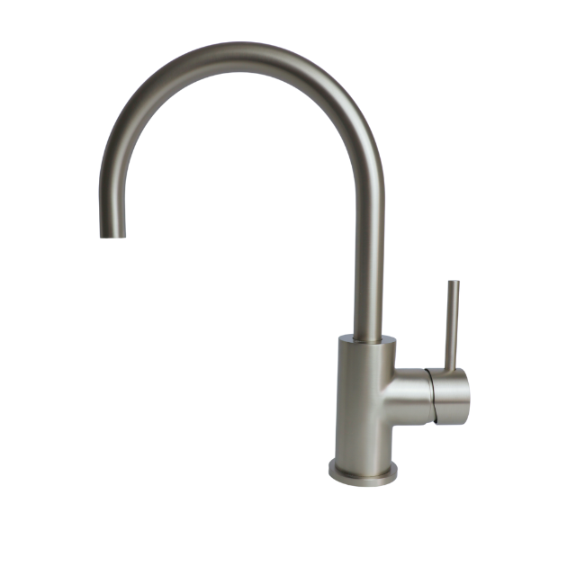 Granger Gooseneck Tap - Brushed Nickel