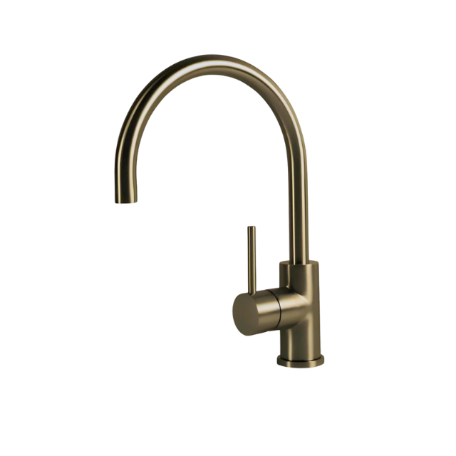 Granger Gooseneck Tap - Antique Brass