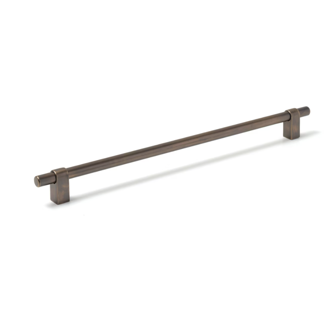 Maida Bar Handle 320mm - Antique Brass