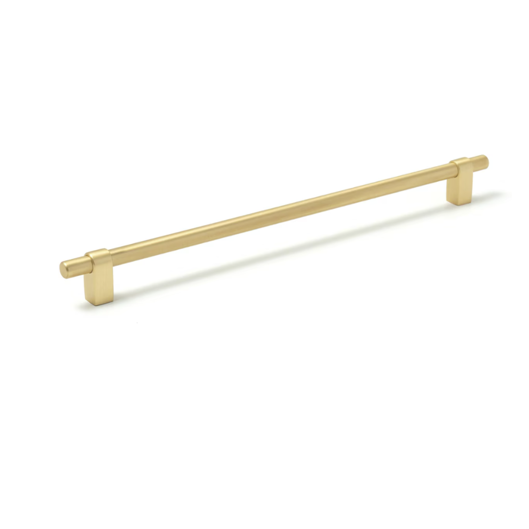 Maida Bar Handle 320mm - Brushed Satin Brass