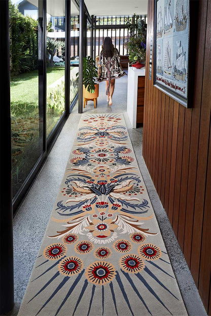 Morning Flowers Runner Rug