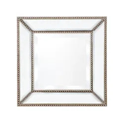 Zeta Wall Mirror - Antique Gold