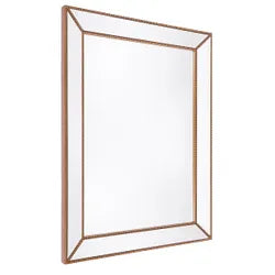 Zeta Wall Mirror - Antique Gold