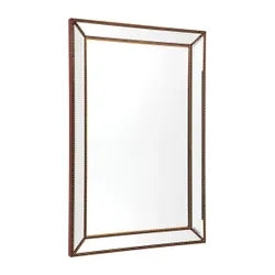 Zeta Wall Mirror - Antique Gold