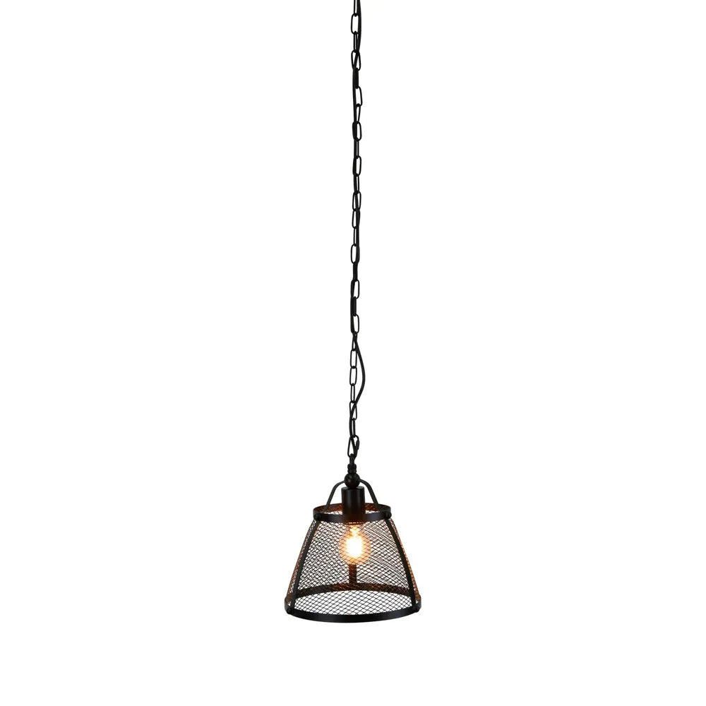 LORENZO CEILING PENDANT MEDIUM BLACK