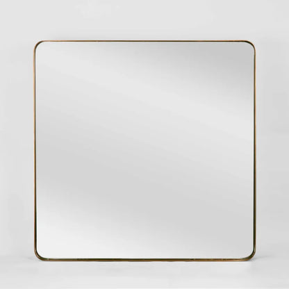 Osmond Square Mirror Burnt Gold