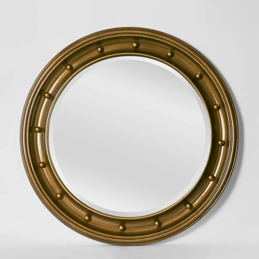 Clive Burnt Gold Mirror