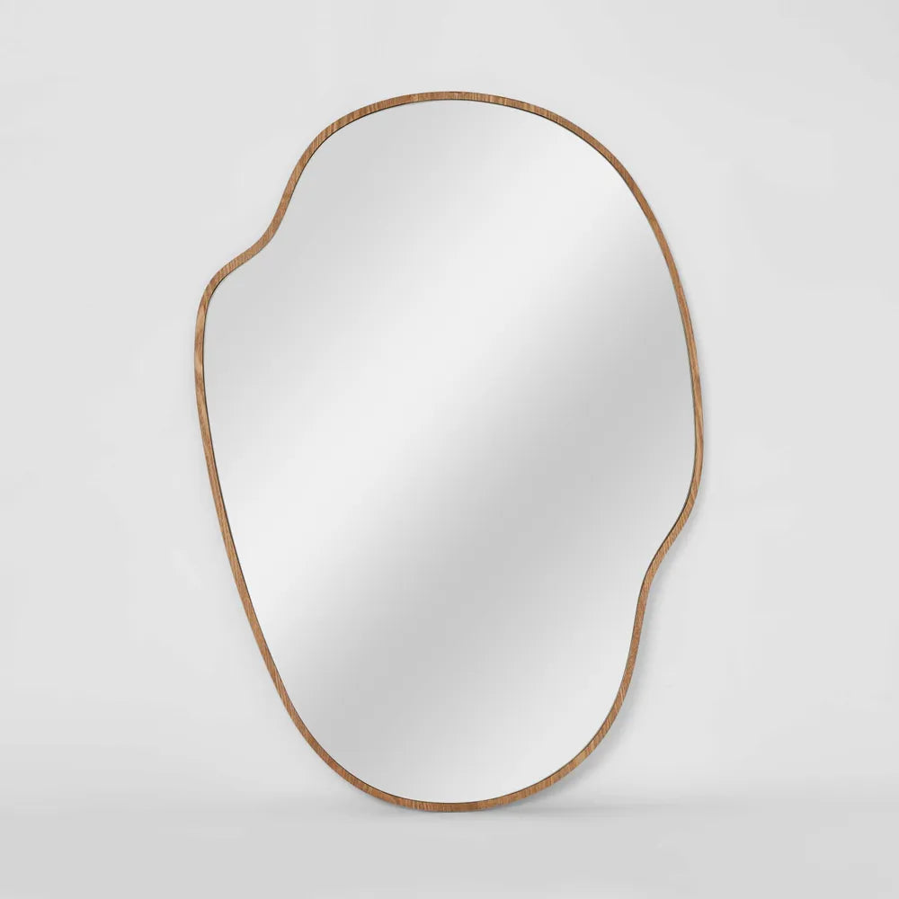 Dune Organic Mirror Small Oak