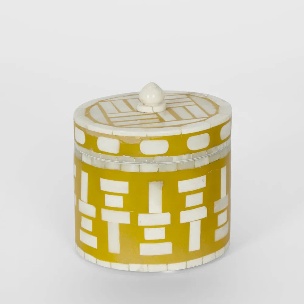 Trinket Box Mustard