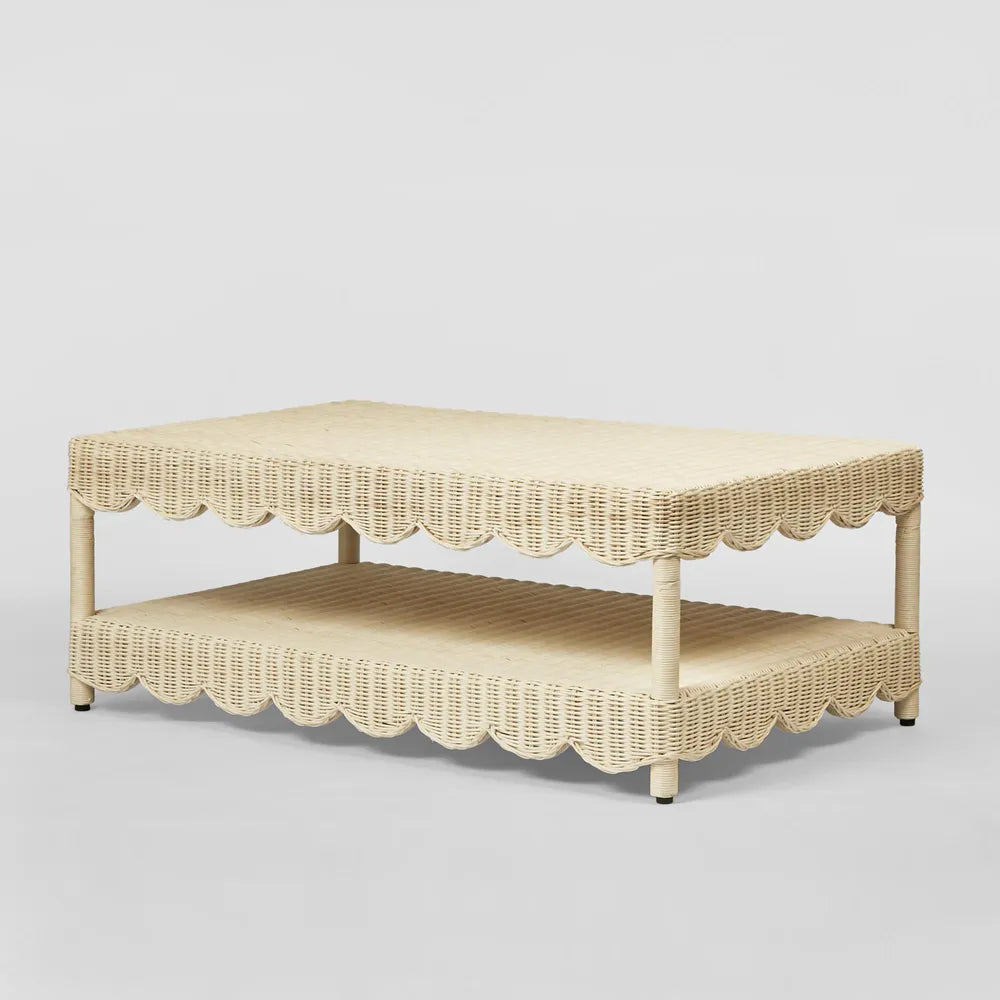 Belle Rattan Coffee Table - Due Oct