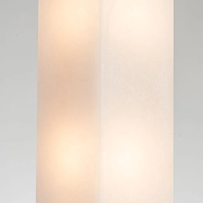 Tubular Alabaster Wall Light