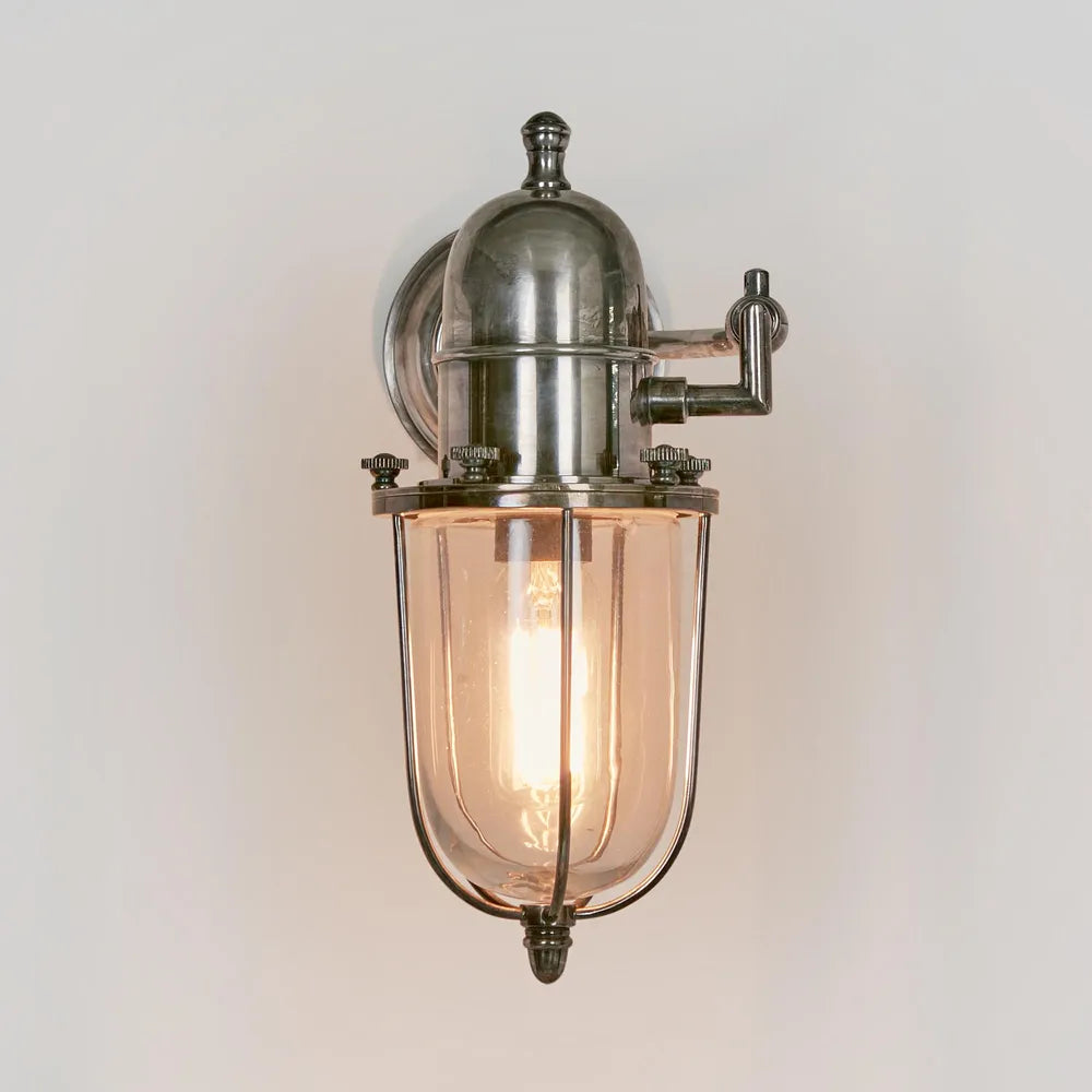 Chapel Outdoor Wall Light Outdoor Silver