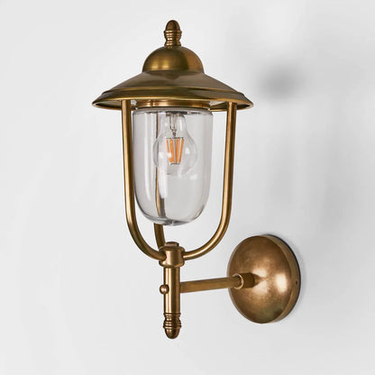 Pier Outdoor Wall Light Antique Brass